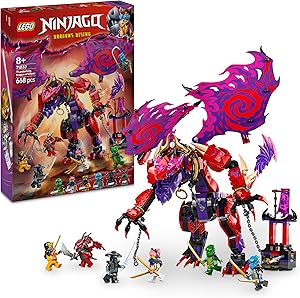 LEGO NINJAGO Chaosdrache Donnerzahn 71832 Test & Bewertung