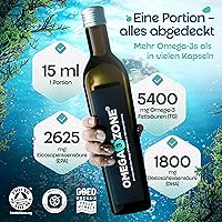 omega3zone Omega-3-Fischöl flüssig 500 ml Zitrone — Bild 2