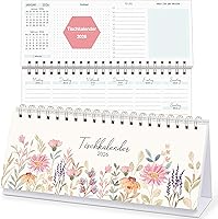 KONVINIT Tischkalender 2026 Quer (29,7 x 11,6 cm) — Bild 1