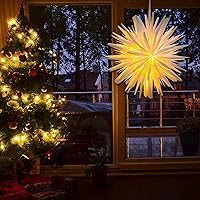 EANLOLY Weihnachtsstern 45 cm — Bild 4