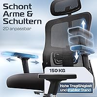 CLOUVOU BrightSeat Bürostuhl — Bild 4