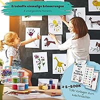 CreaTek Fingerfarben Kinder 6x60ml — Bild 3