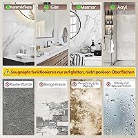 MOMOKUBA Kosmetikspiegel 30x mit Saugnapf und Beleuchtung — Bild 5