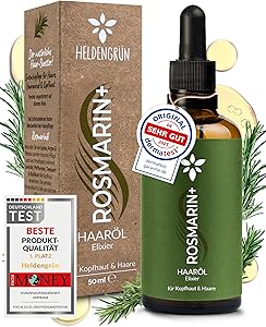 Heldengrün BIO Rosmarin+ Haaröl 100ml Test & Bewertung